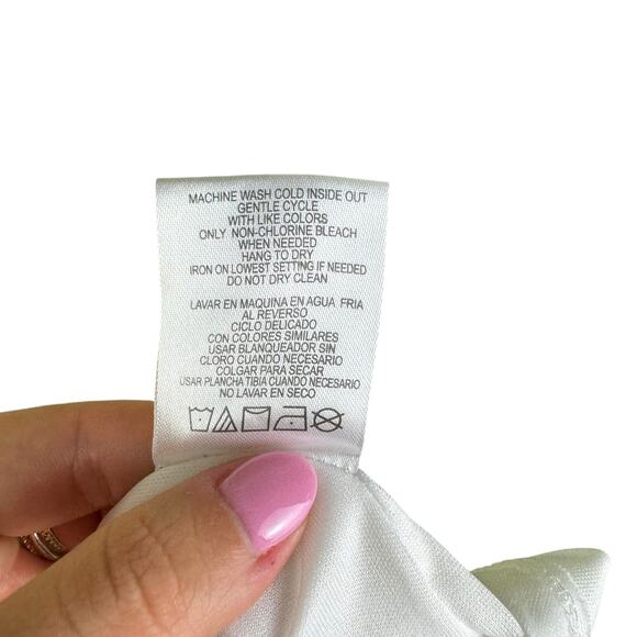 GB Gianni Bini Bright Yellow Floral Keyhole Cut Out Mini Fit & Flare Dress - Picture 13 of 13